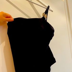 Tory Burch one shoulder bathing suit!